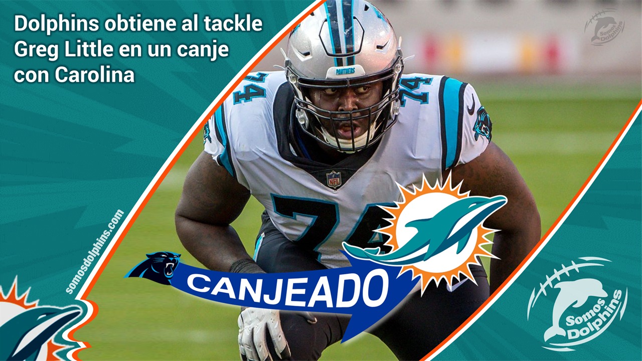 Dolphins colocan a Greg Little en IR. Sheldrick Redwine liberado y otros  movimientos. - Somos Dolphins