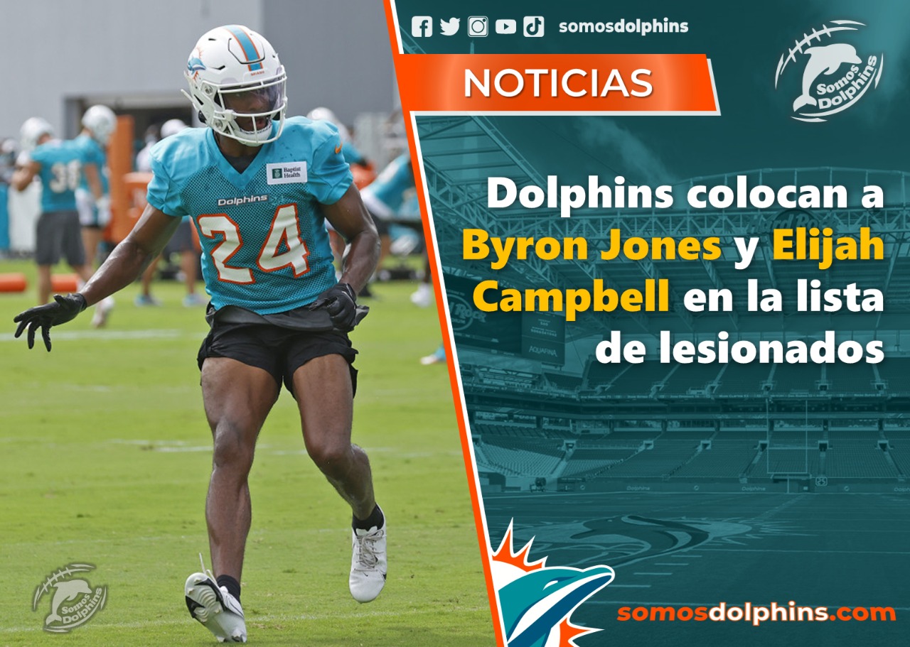 Dolphins add Byron Jones to PUP, Elijah Campbell to NFI lists ahead of  training camp - The Phinsider