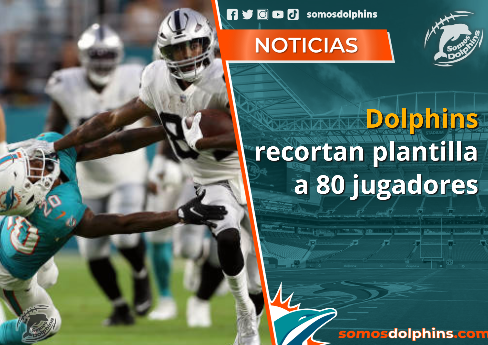 Dolphins firman al punter Sterling Hofrichter. - Somos Dolphins