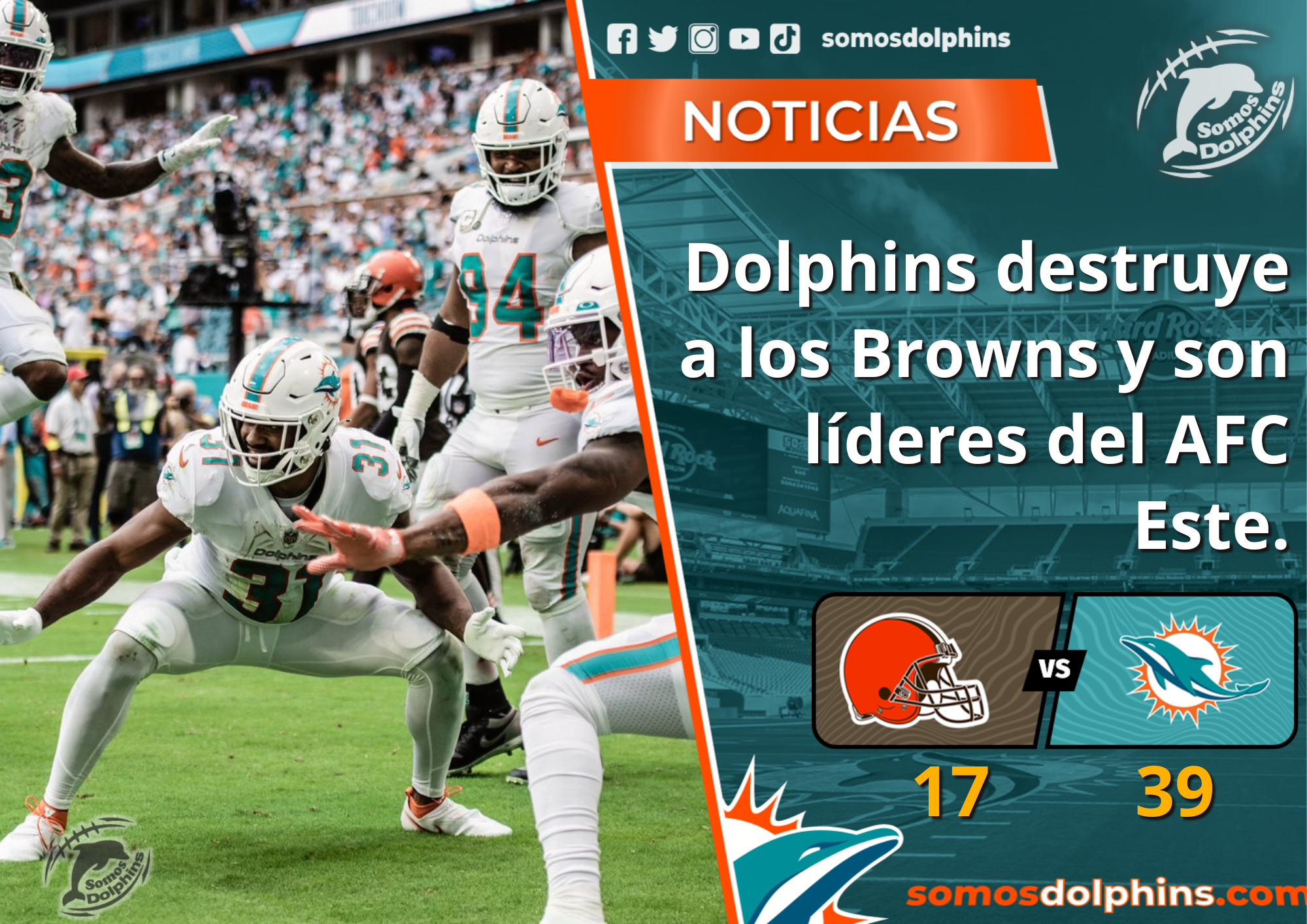 Cuánta resistencia ofrecerán los Dolphins?