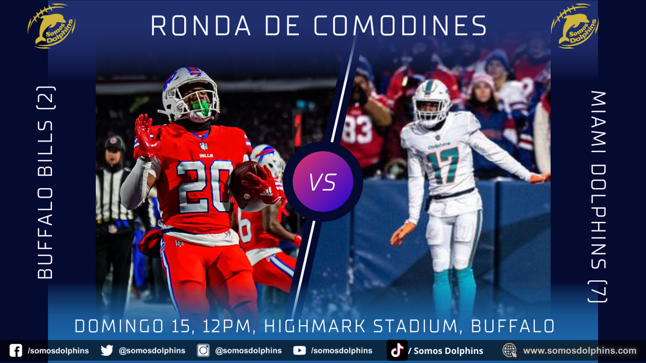 Miami Dolphins vs Buffalo Bills: Horario, TV; cómo y dónde ver