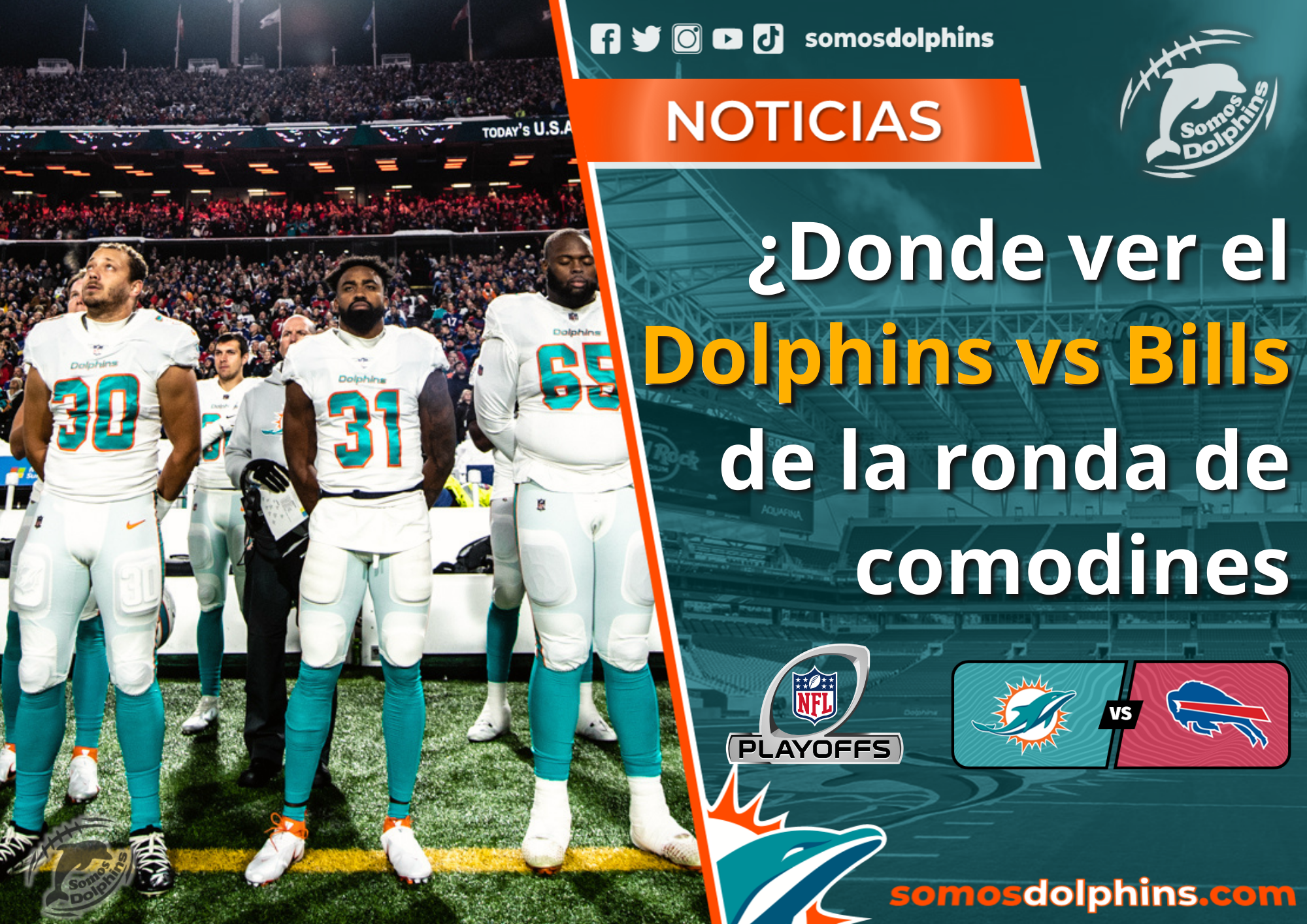 Resumen del partido Dolphins 31-34 Bills (15 de Ene., 2023) - ESPN