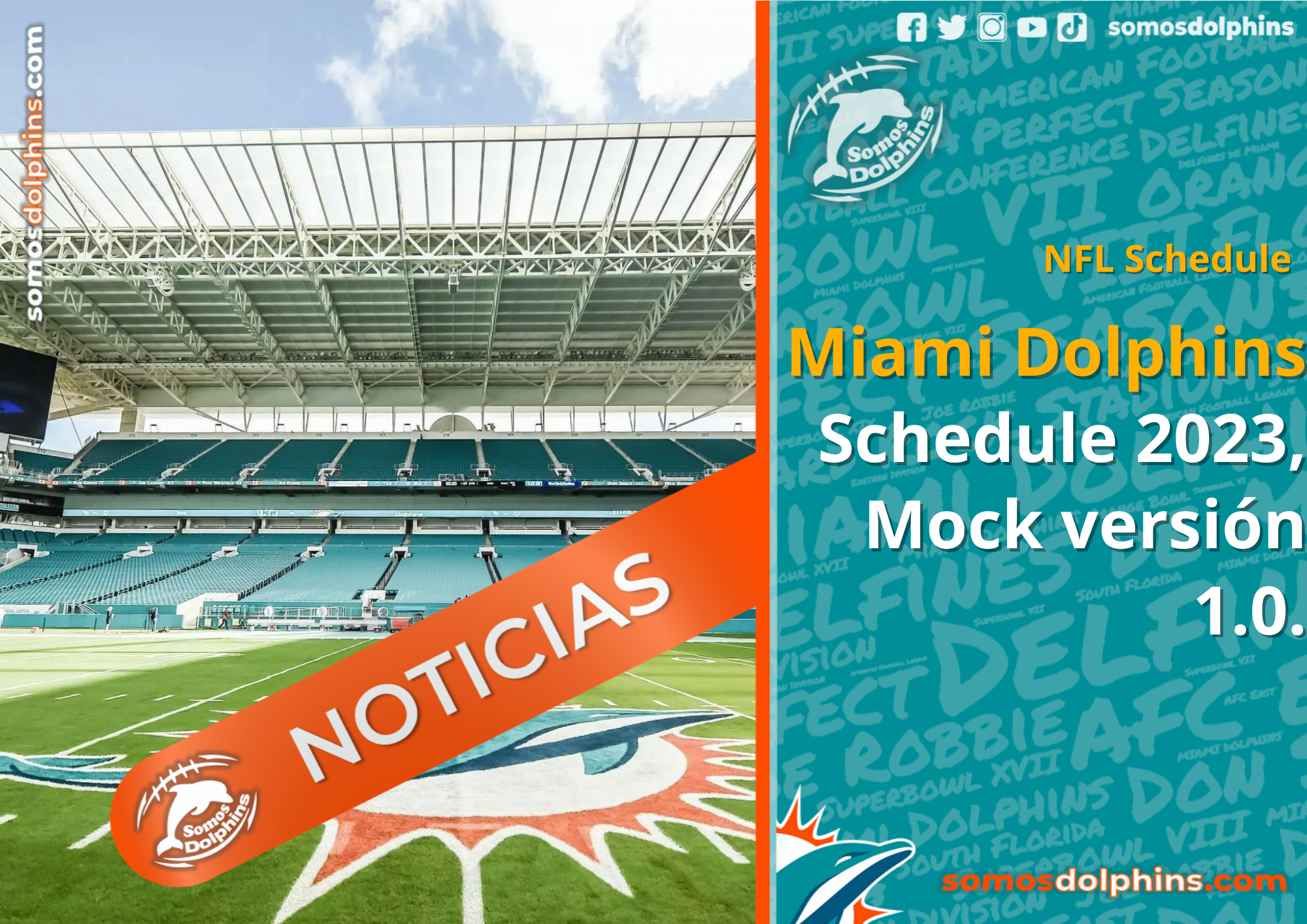 ᐅ Miami Dolphins en 2023  Información, Calendario de partidos y Tickets